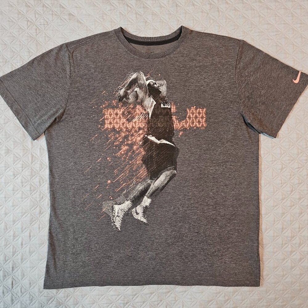 Nike Dri-Fit Men's Shirt NBA Basketball LeBron James Witness 2012 Size XL